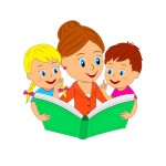 мальчик-девушка-и-женщина-книга-чтения-109696659